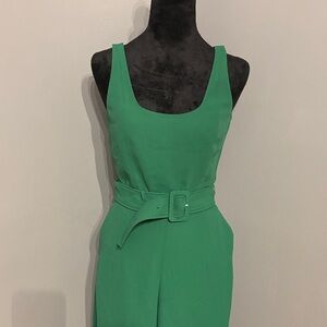 NWT Banana Republic Green Sleeveless Jumpsuit
